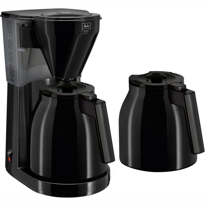 Easy 2.0 Therm coffee maker 2 Carafes, Black Melitta
