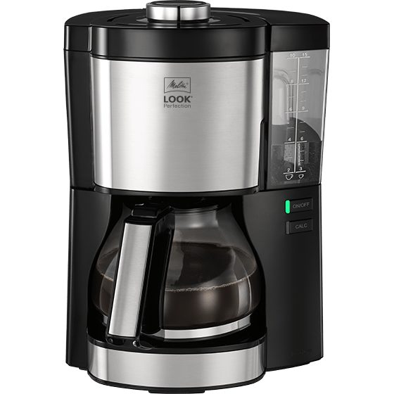 LOOK 5.0 Perfection coffee maker, Black steel Melitta