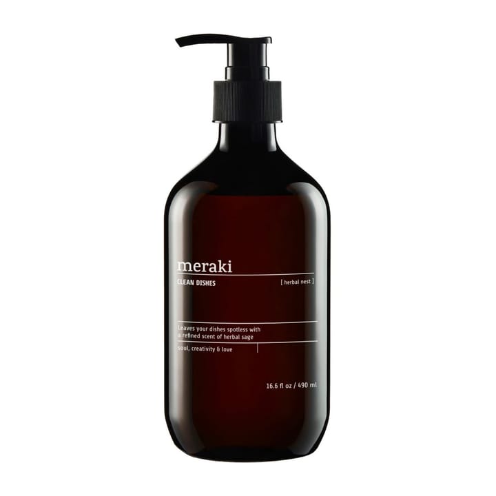 Meraki dish soap 490 ml, Herbal nest Meraki