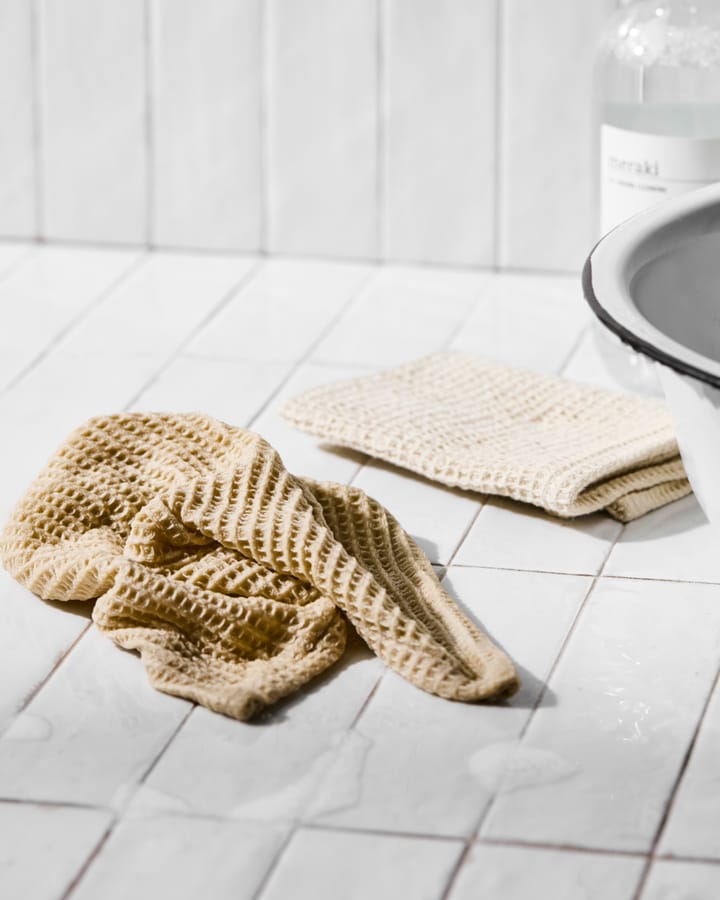 Meraki dishcloth 30x30 cm 3-pack, Beige Meraki