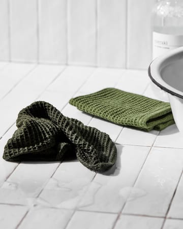 Meraki dishcloth 30x30 cm 3-pack - Green - Meraki