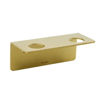 Meraki garment steamer - Brushed brass finish, for 2 bottles - Meraki