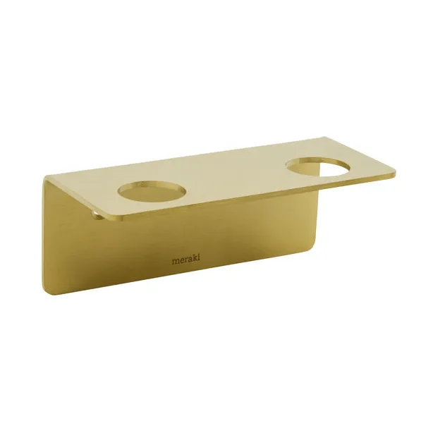 Meraki garment steamer - Brushed brass finish, for 2 bottles - Meraki