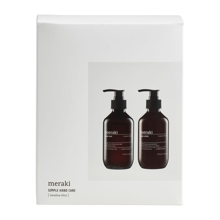 Meraki gift set hand soap with hand lotion, Meadow bliss Meraki