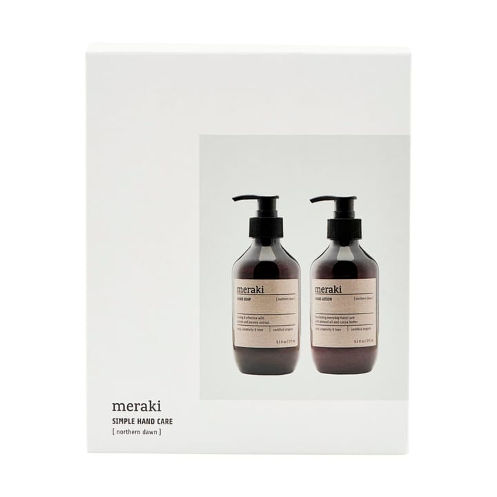 Meraki gift set hand soap with hand lotion, Northern dawn Meraki
