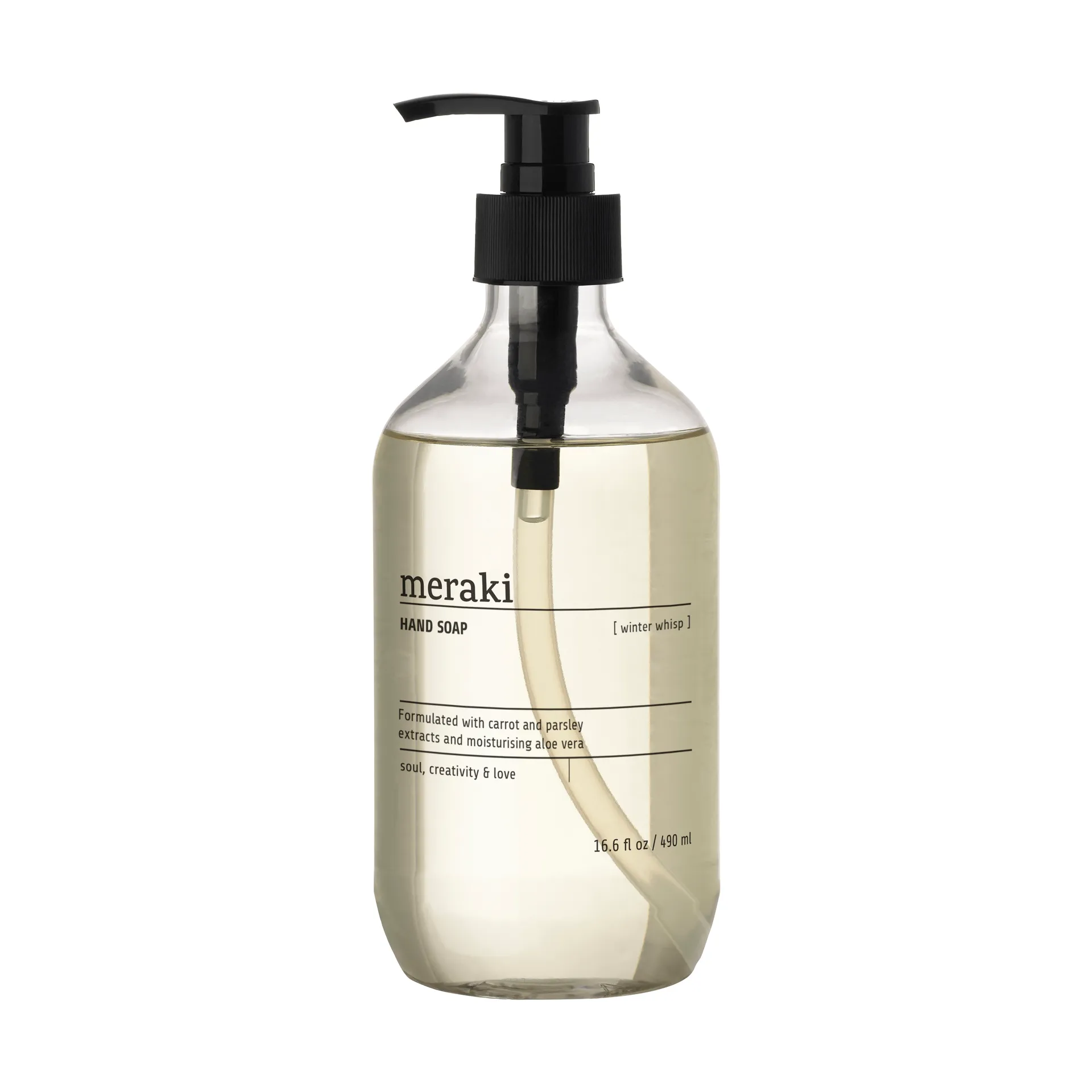 Meraki hand soap 490 ml, Winter whisp Meraki