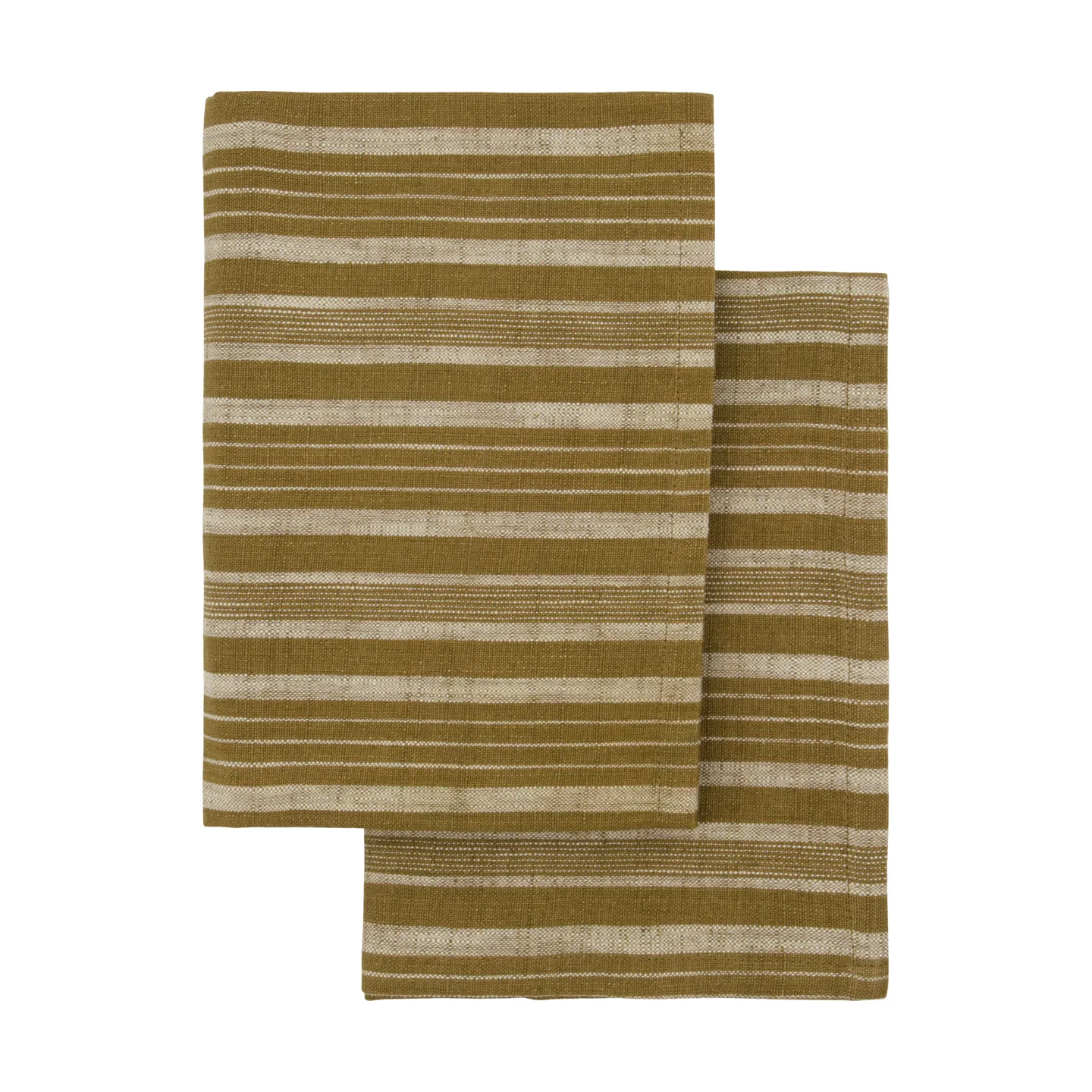 Meraki kitchen towel 50x70 cm 2-pack, Dark olive Meraki