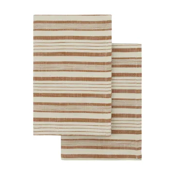 Meraki kitchen towel 50x70 cm 2-pack - Terracotta - Meraki