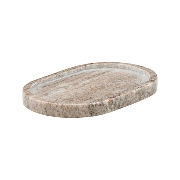 Meraki oval tray beige, 12.5x19.5 cm Meraki