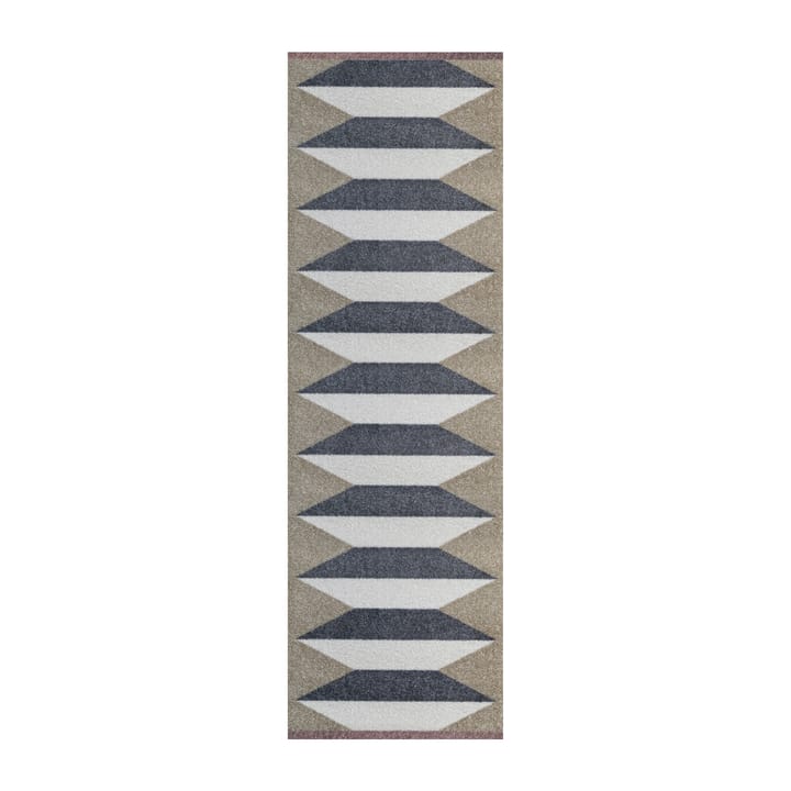 Accordion all-round hallway rug, Sand, 77x240 cm Mette Ditmer
