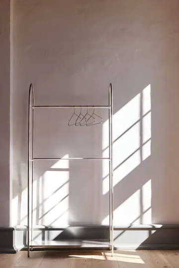 Arch clothes rail - Silver-coloured, 39x92x186 cm - Mette Ditmer