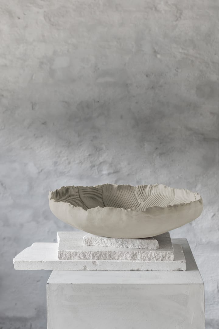 Art piece patch bowl Ø35 cm, Sand Mette Ditmer