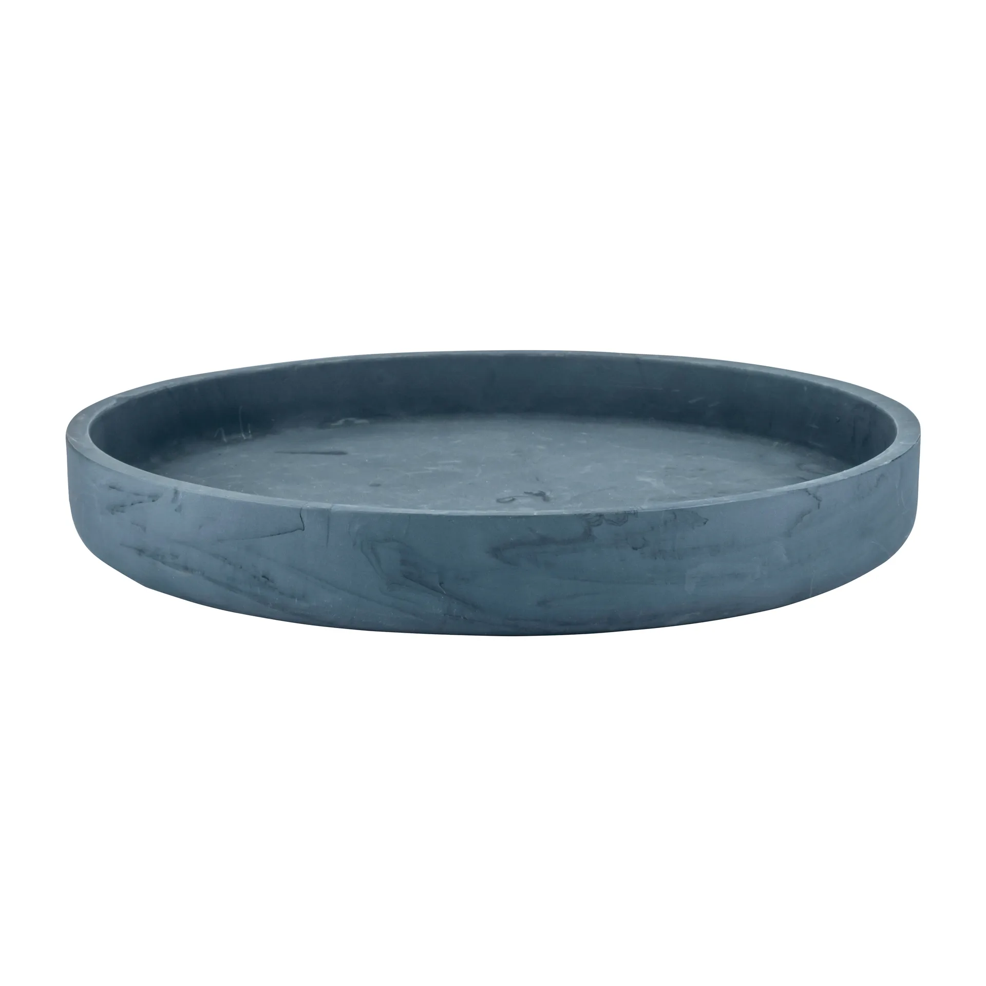 Attitude tray Ø22 cm, Slate blue Mette Ditmer