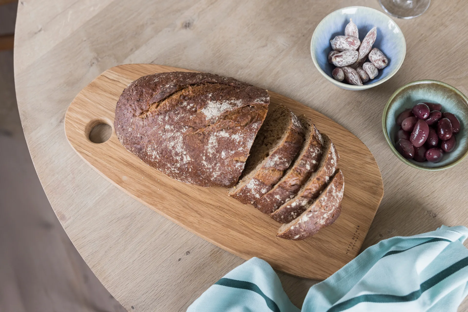 Authentic cutting board, Natural, 23x44 cm Mette Ditmer