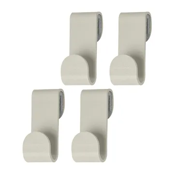 Carry hooks 4-pack - Sand grey - Mette Ditmer