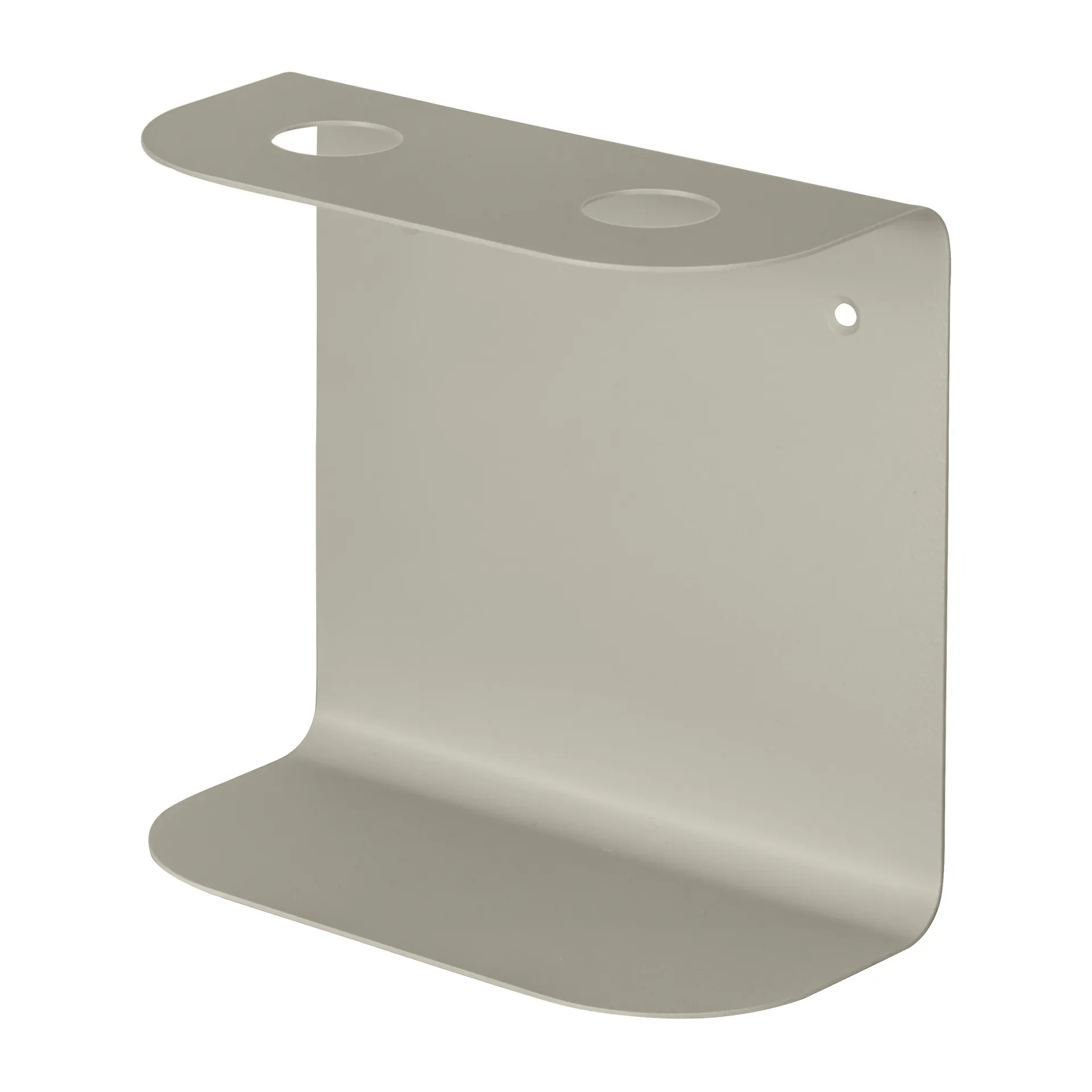 Carry wall-mounted holder double, Sand grey Mette Ditmer