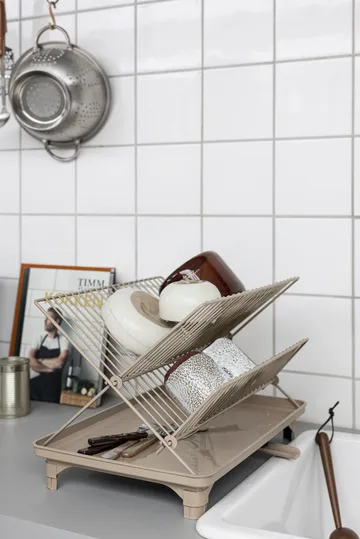 Dry-it dish rack - Sand, 29x42 cm - Mette Ditmer