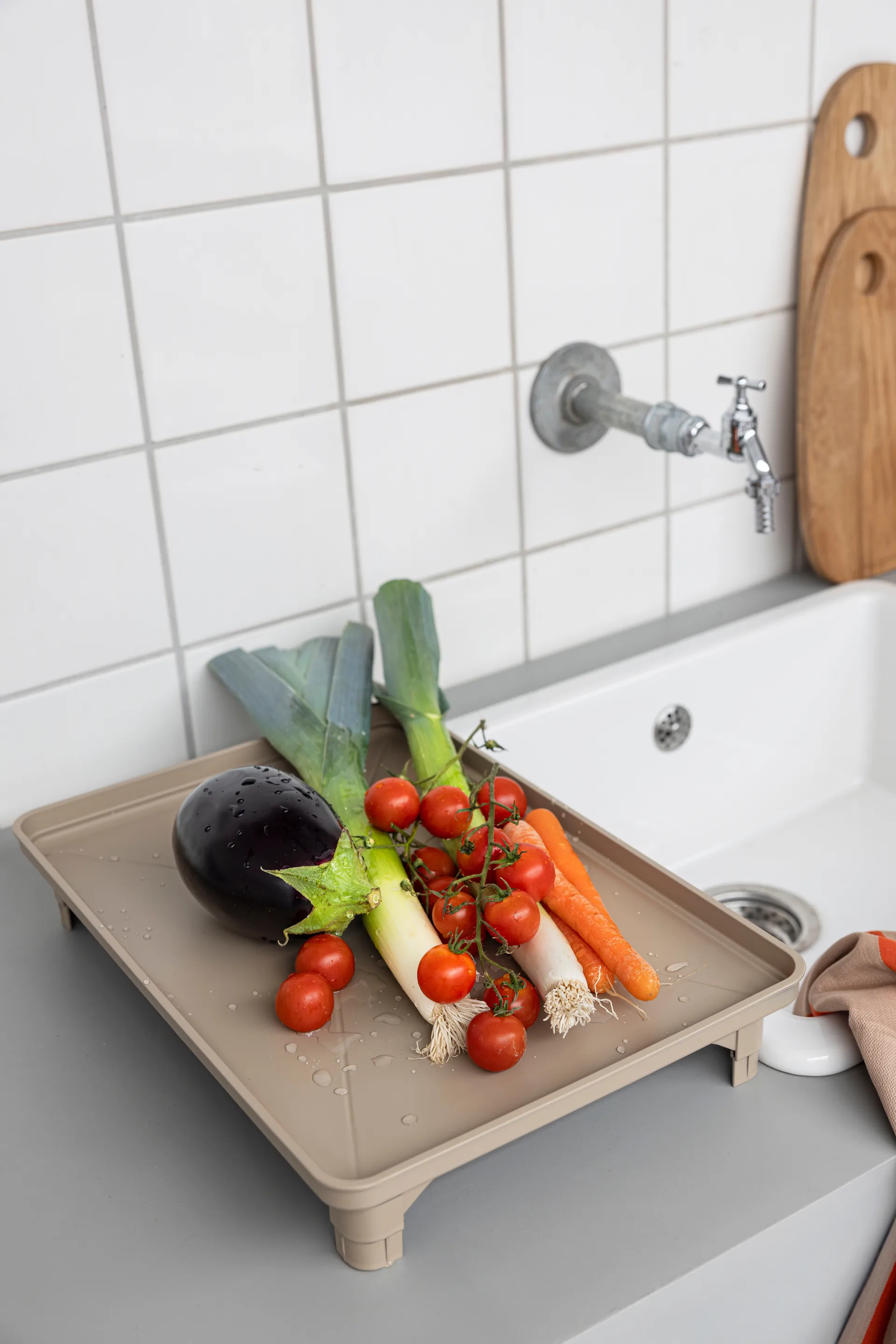 Dry-it dish rack, Sand, 29x42 cm Mette Ditmer