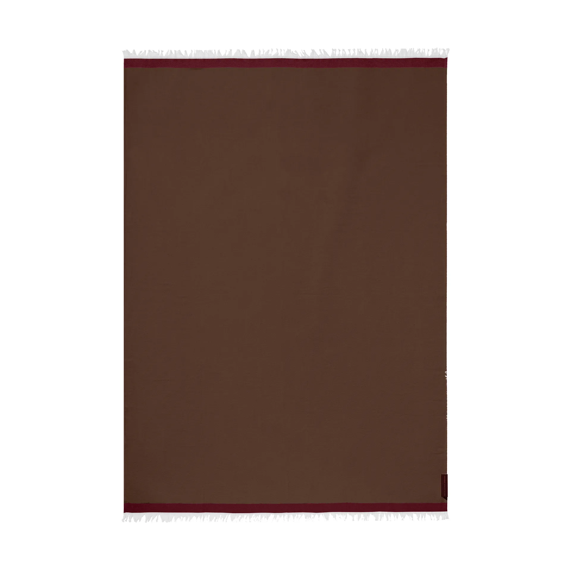 Duet throw, Brown-Beige (brown-beige), 130x175 cm Mette Ditmer