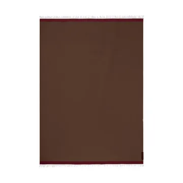 Duet throw - Brown-Beige (brown-beige), 130x175 cm - Mette Ditmer