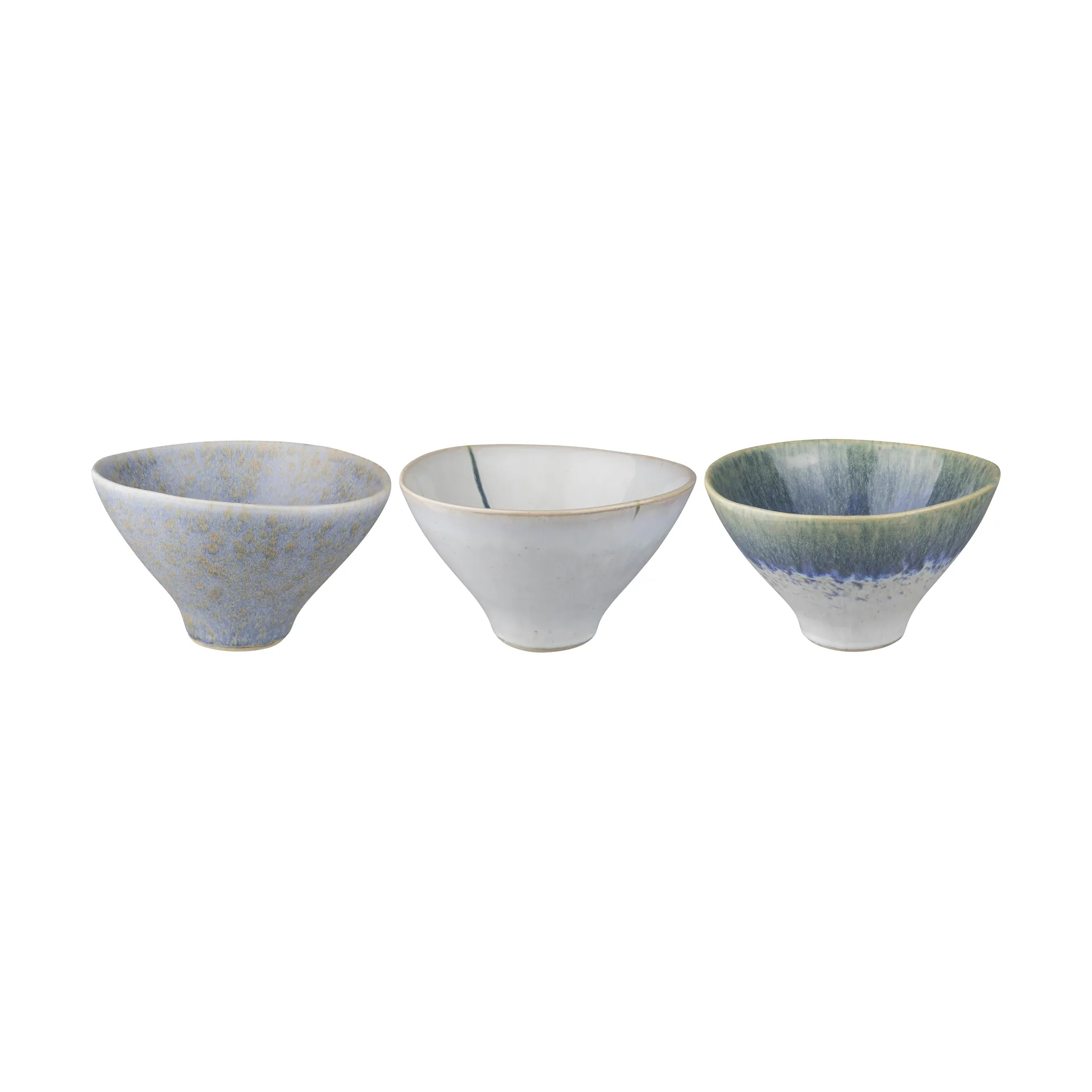 Elements bowl medium Ø15.5 cm 3 pieces, Blue Mette Ditmer