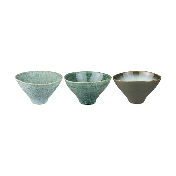 Elements bowl medium Ø15.5 cm 3 pieces - Green - Mette Ditmer