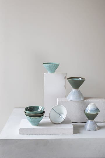 Elements bowl medium Ø15.5 cm 3 pieces - Green - Mette Ditmer