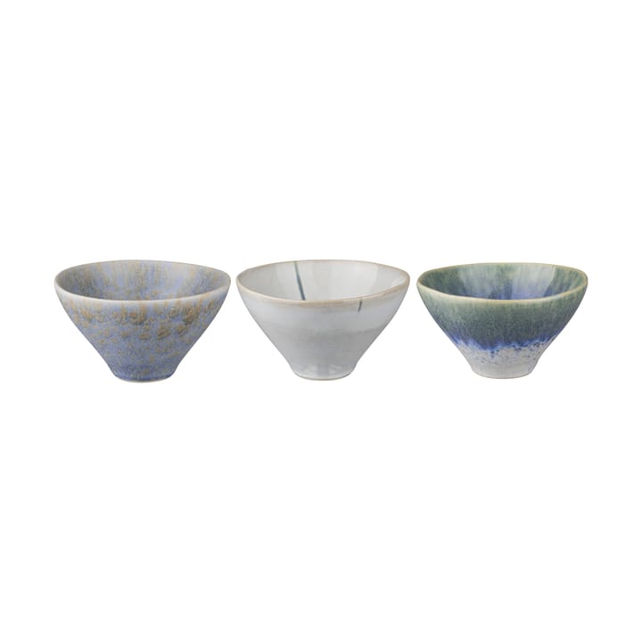 Elements bowl small Ø12 cm 3 pieces - Blue - Mette Ditmer