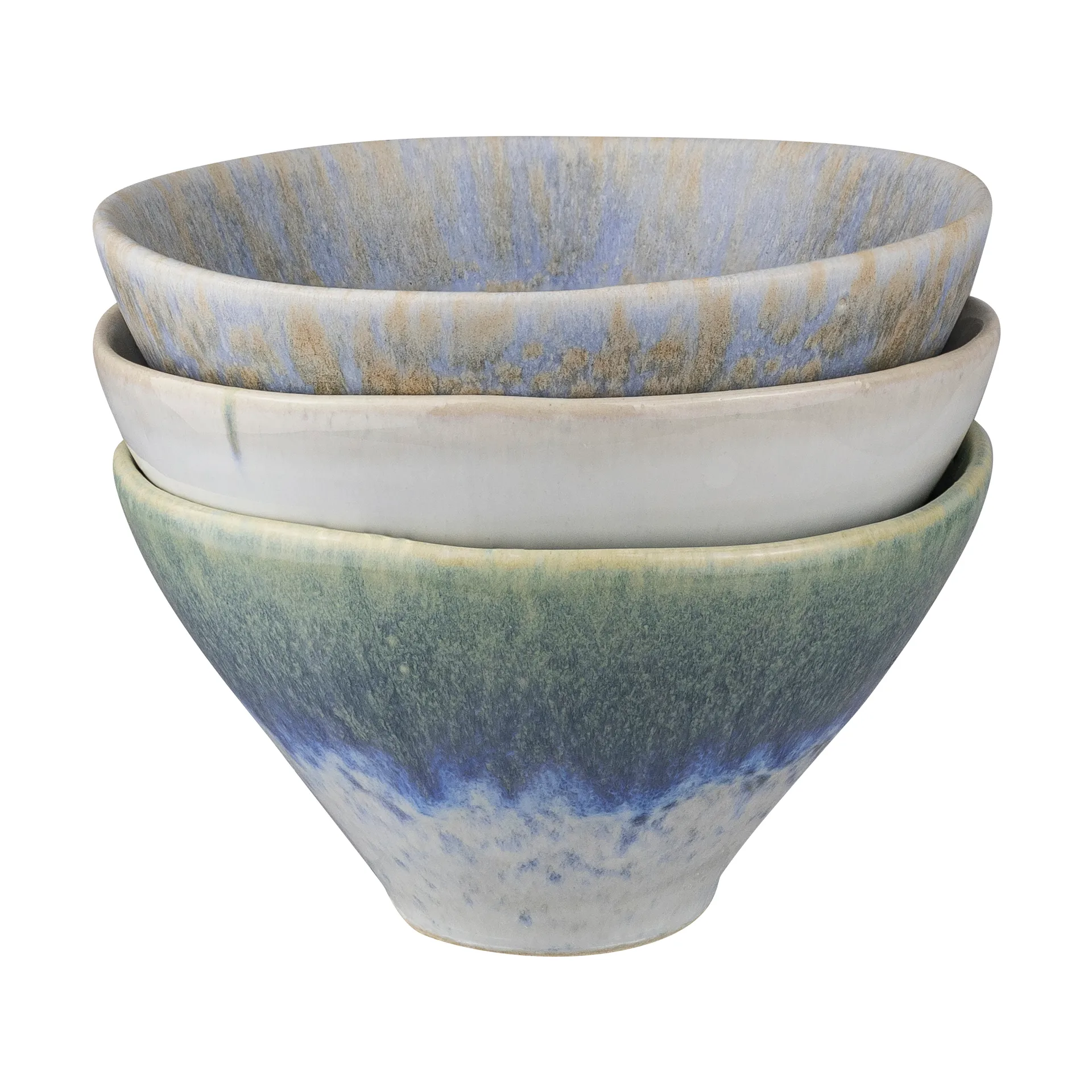 Elements bowl small Ø12 cm 3 pieces, Blue Mette Ditmer