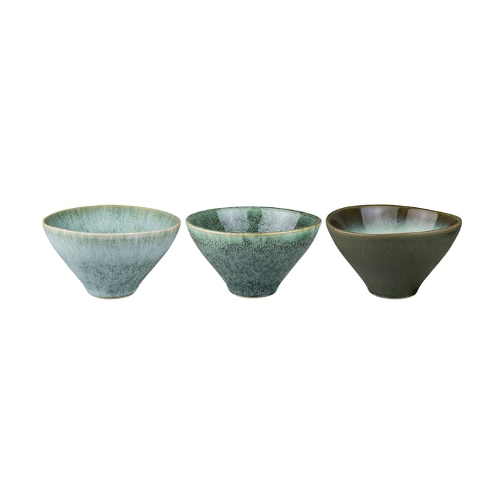 Elements bowl small Ø12 cm 3 pieces - Green - Mette Ditmer