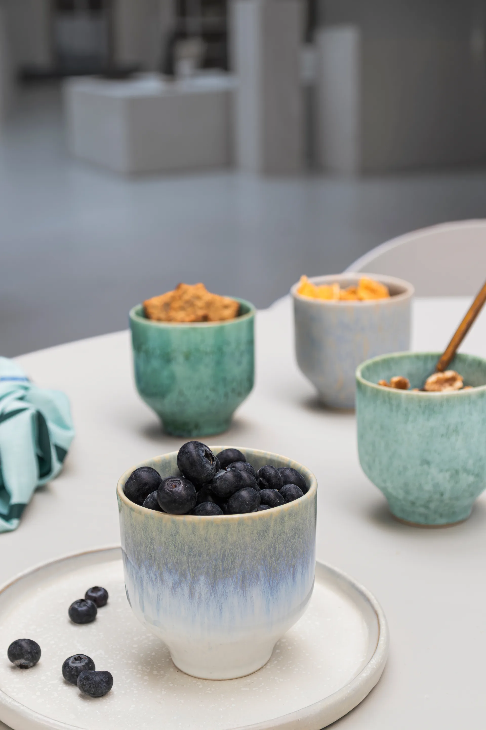 Elements mug 2-pack, Blue Mette Ditmer