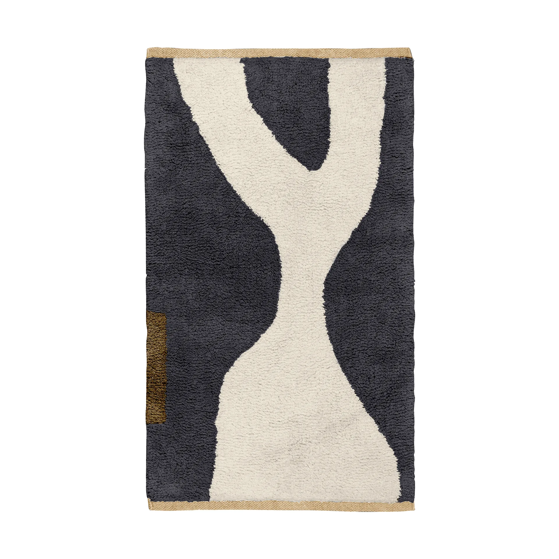 Figura mat rug, Grey-Beige, 50x80 cm Mette Ditmer