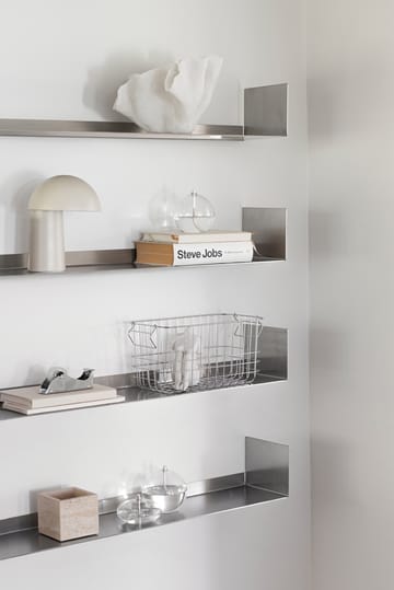 Float wall shelf 80.5 cm - Steel - Mette Ditmer