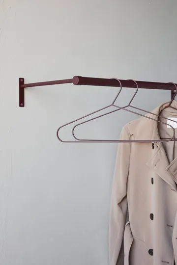 Hang-it clothes rack - Red, 27x90x10 cm - Mette Ditmer