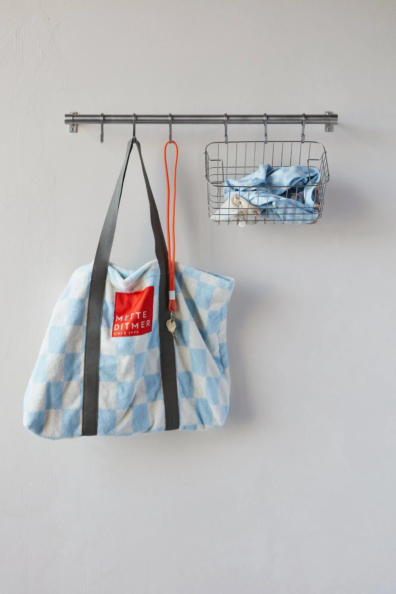 Hang-it clothes rack, Silver-coloured, 11x70x5.5 cm Mette Ditmer