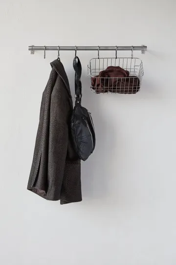 Hang-it clothes rack - Silver-coloured, 11x70x5.5 cm - Mette Ditmer