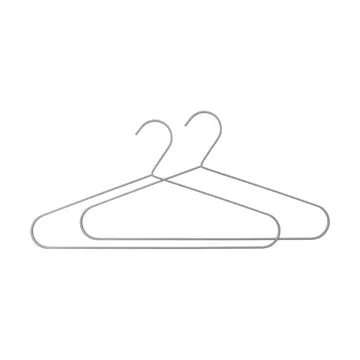 Hang-it hanger 2-pack - Silver-coloured - Mette Ditmer