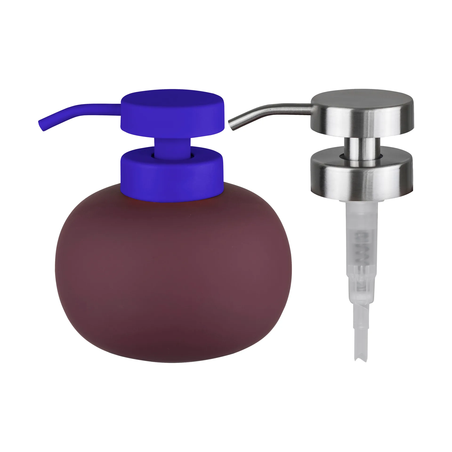 Lotus play soap pump low, incl. 2 pump heads, Wine Mette Ditmer