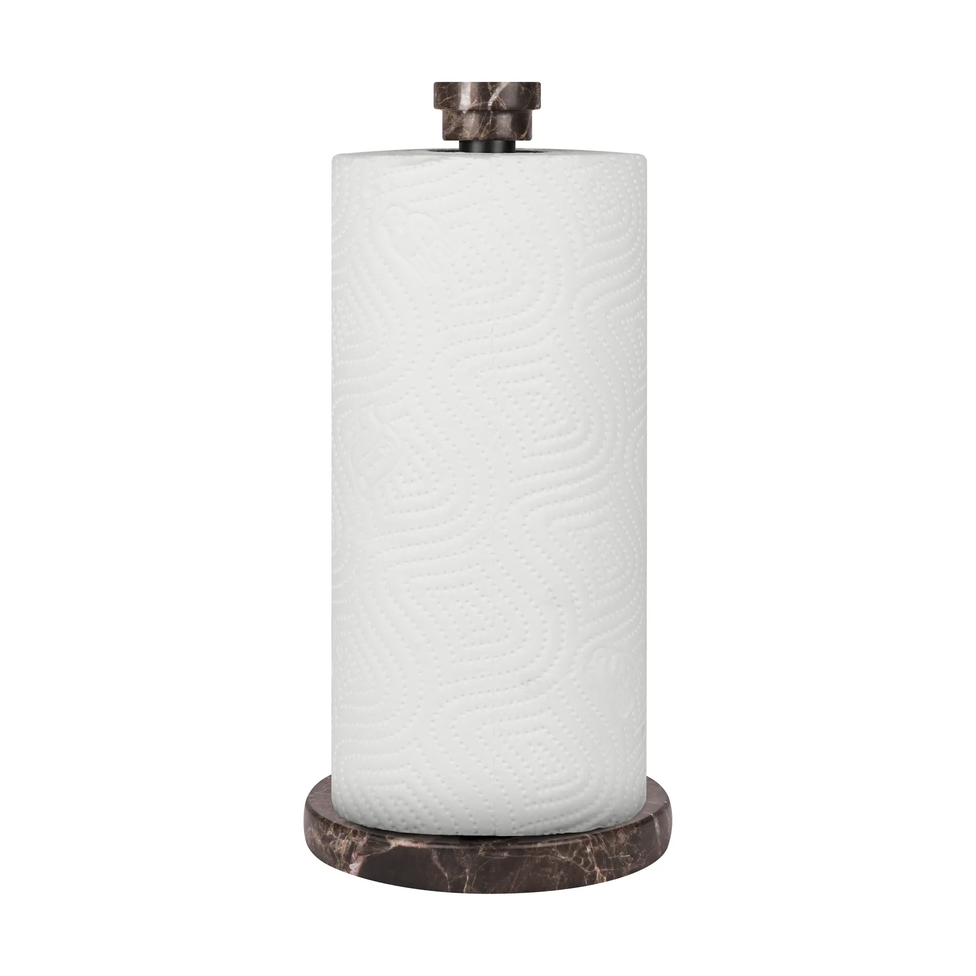 Marble paper towel holder, Brown Mette Ditmer