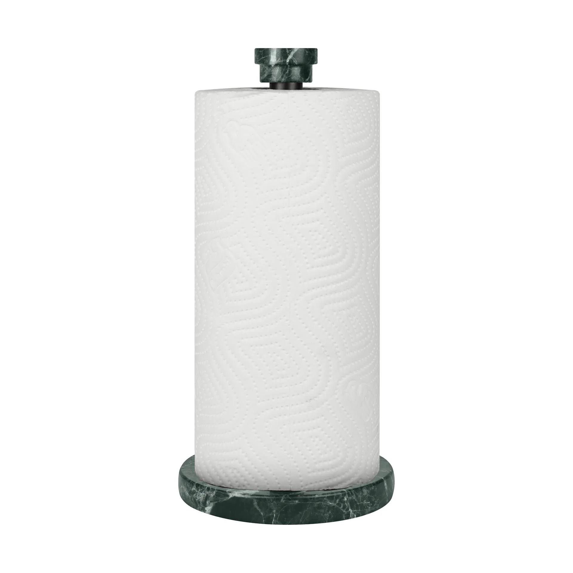 Marble paper towel holder, Green Mette Ditmer