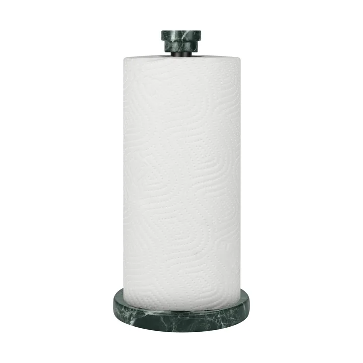 Marble paper towel holder - Green - Mette Ditmer