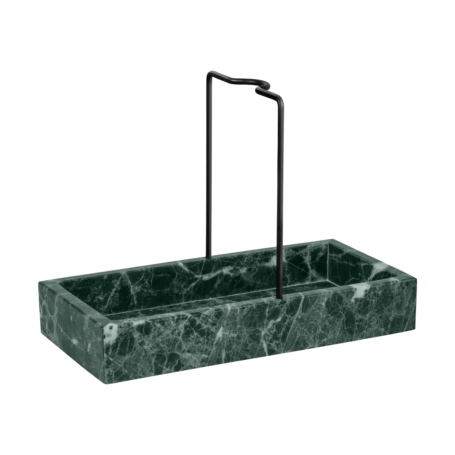 Marble sink organiser 12x23.5 cm, Green Mette Ditmer