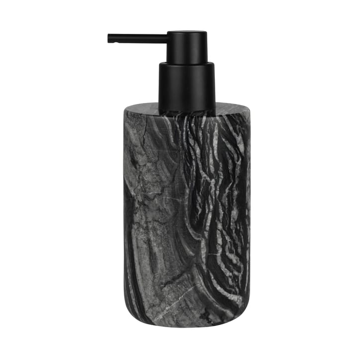 Marble soap dispenser 17.5 cm, Black-Grey Mette Ditmer