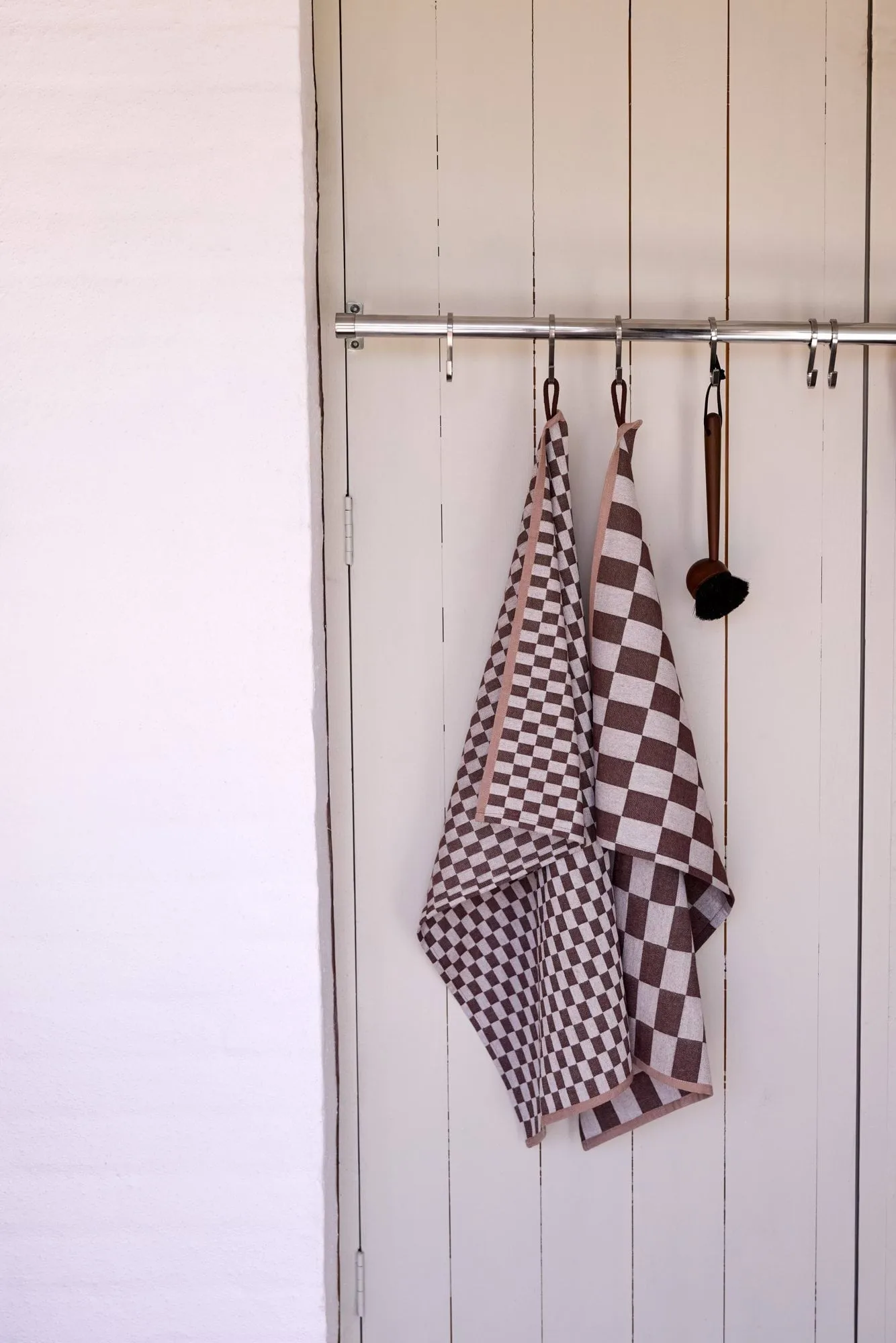 Mini-Max kitchen towel 2-pack, Brown (brown), 50x70 cm Mette Ditmer