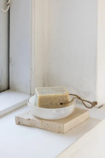 Opal soap dish - Linen - Mette Ditmer