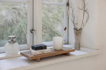 Opal soap dispenser - Linen - Mette Ditmer