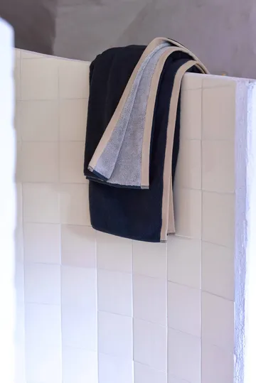 Soft towel 50x90 cm - Grey (grå), 50x90 cm - Mette Ditmer