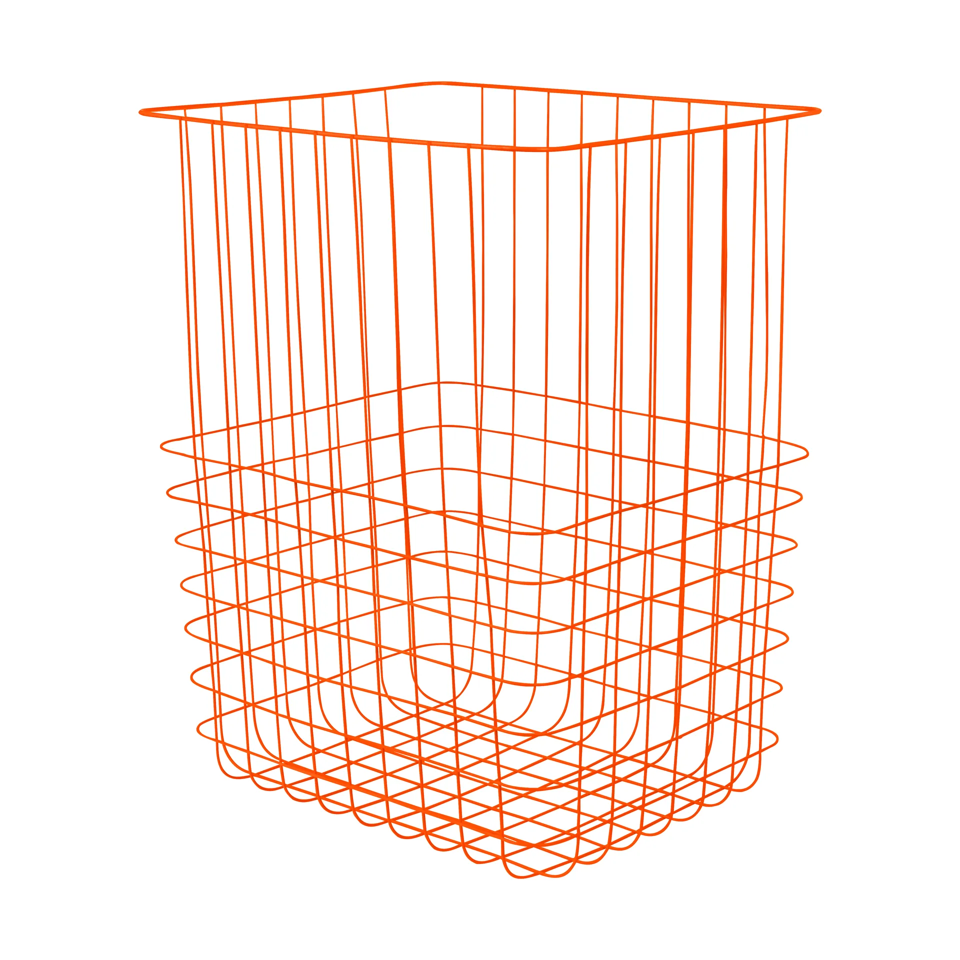 Store-it storage basket with cotton bag large, Orange Mette Ditmer