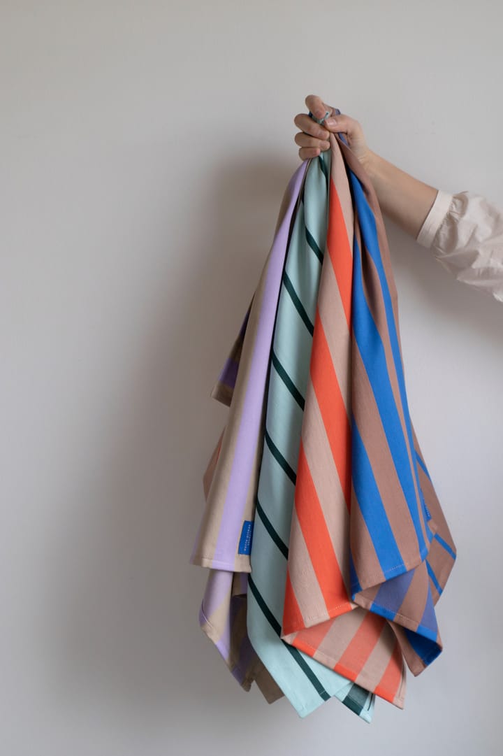 Stripes kitchen towel 50x70 cm 2-pack, Blush Mette Ditmer