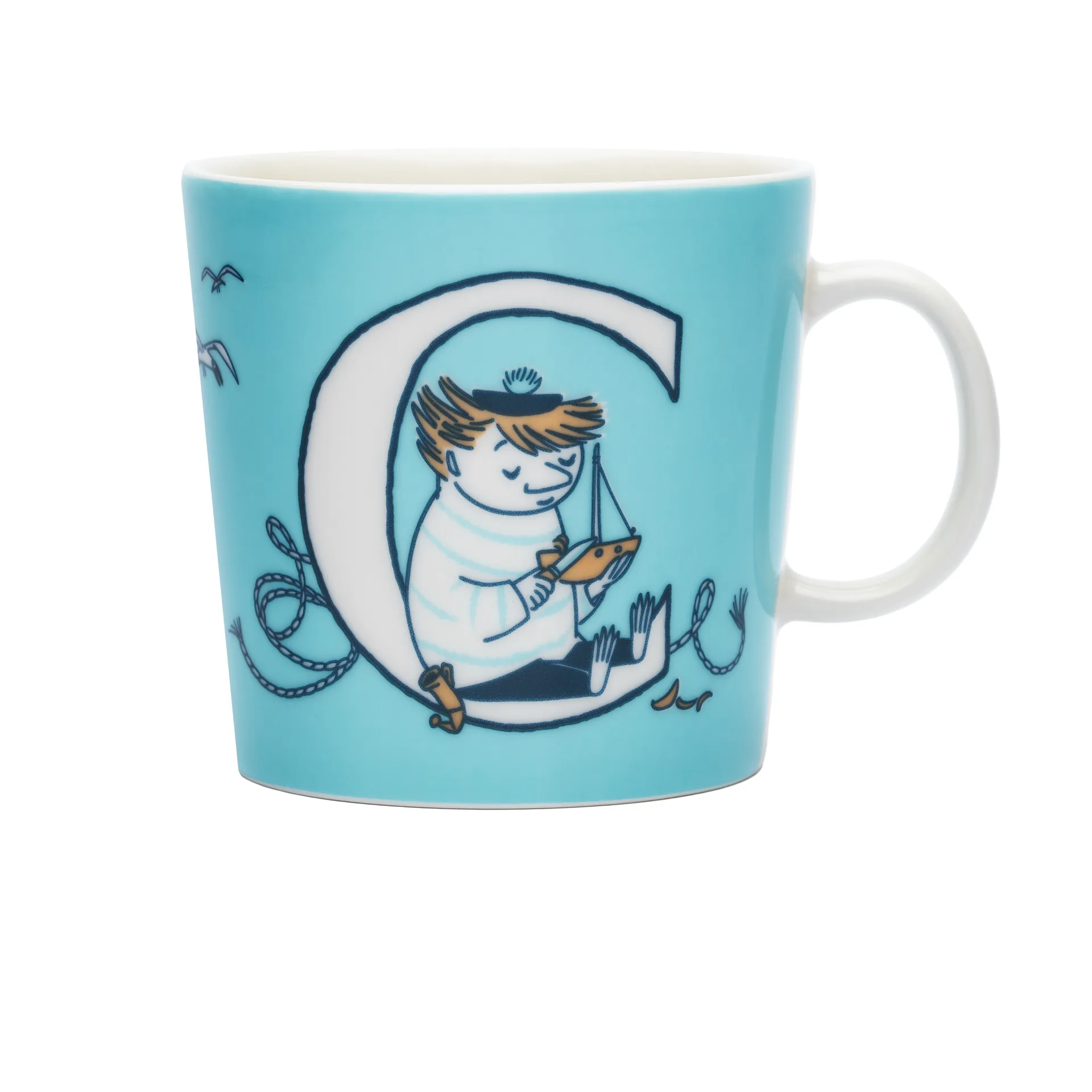 ABC Moomin mug 40 cl, C Moomin Arabia
